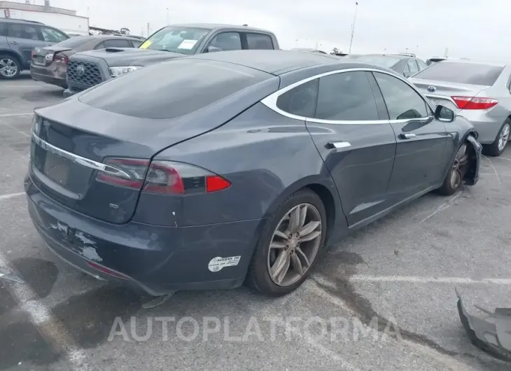 TESLA MODEL S 2015 vin 5YJSA1H12FF097849 from auto auction Iaai