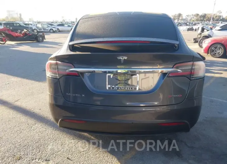 TESLA MODEL X 2017 vin 5YJXCBE46HF052808 from auto auction Iaai