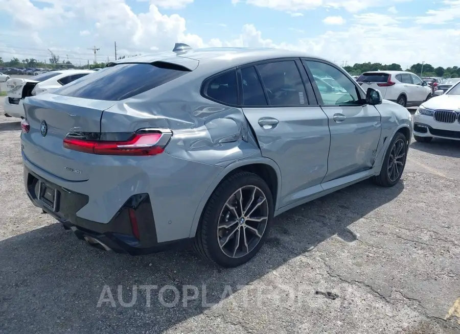 BMW X4 2022 vin 5UX33DT00N9L86542 from auto auction Iaai