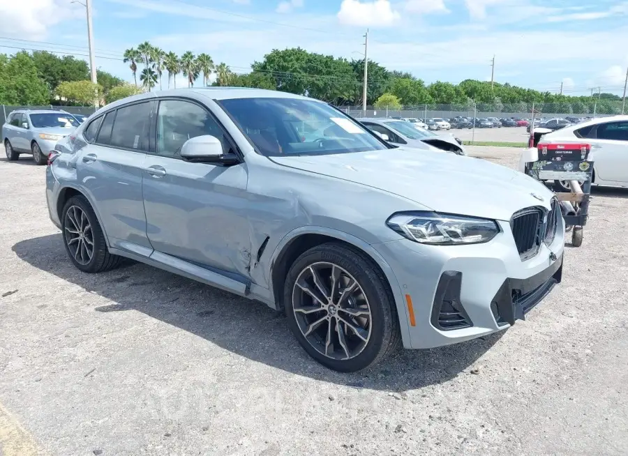 BMW X4 2022 vin 5UX33DT00N9L86542 from auto auction Iaai