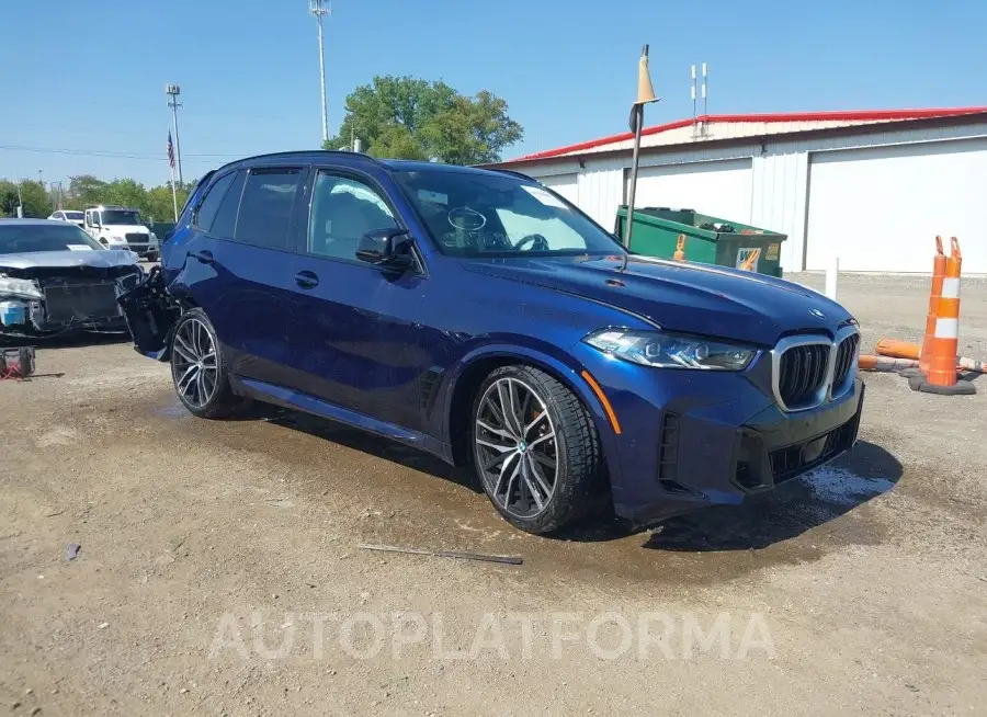 BMW X5 2024 vin 5UX33EU06R9U08523 from auto auction Iaai