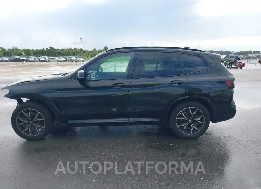 BMW X3 2023 vin 5UX43DP01P9R07429 from auto auction Iaai