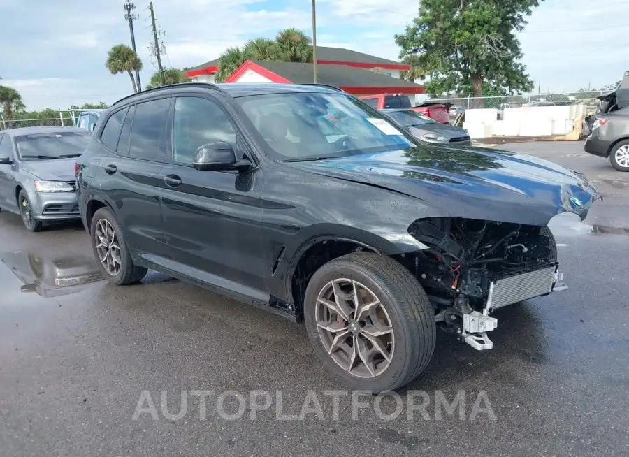 BMW X3 2023 vin 5UX43DP01P9R07429 from auto auction Iaai