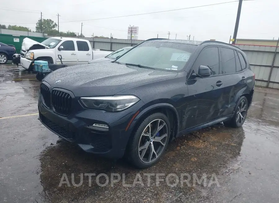 BMW X5 2021 vin 5UXCR4C09M9G02887 from auto auction Iaai