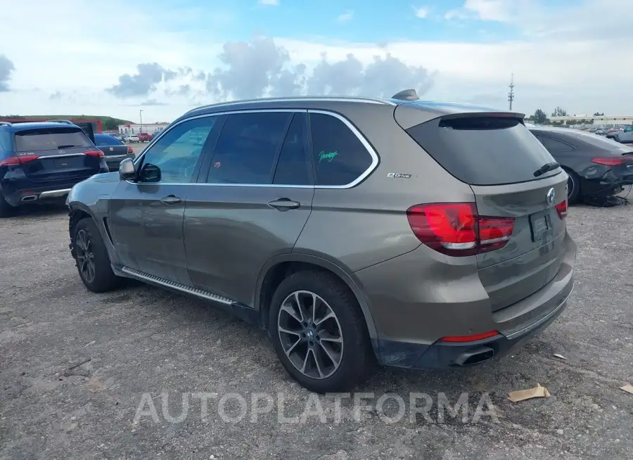 BMW X5 EDRIVE 2018 vin 5UXKT0C56J0W01145 from auto auction Iaai