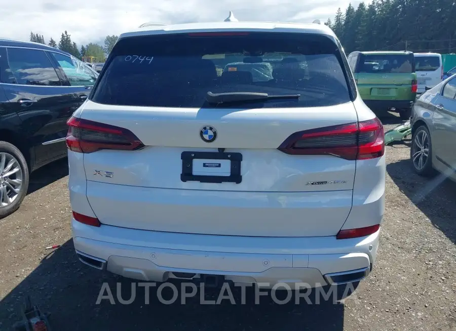 BMW X5 PHEV 2021 vin 5UXTA6C0XM9G80744 from auto auction Iaai