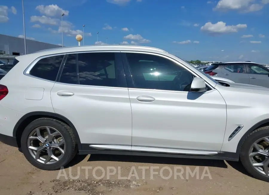 BMW X3 2020 vin 5UXTY3C02LLU72785 from auto auction Iaai