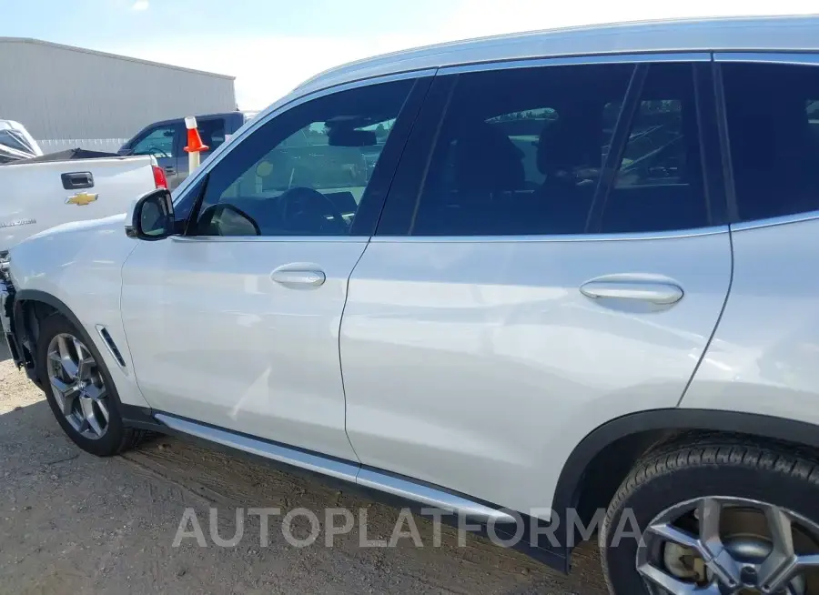 BMW X3 2020 vin 5UXTY3C02LLU72785 from auto auction Iaai