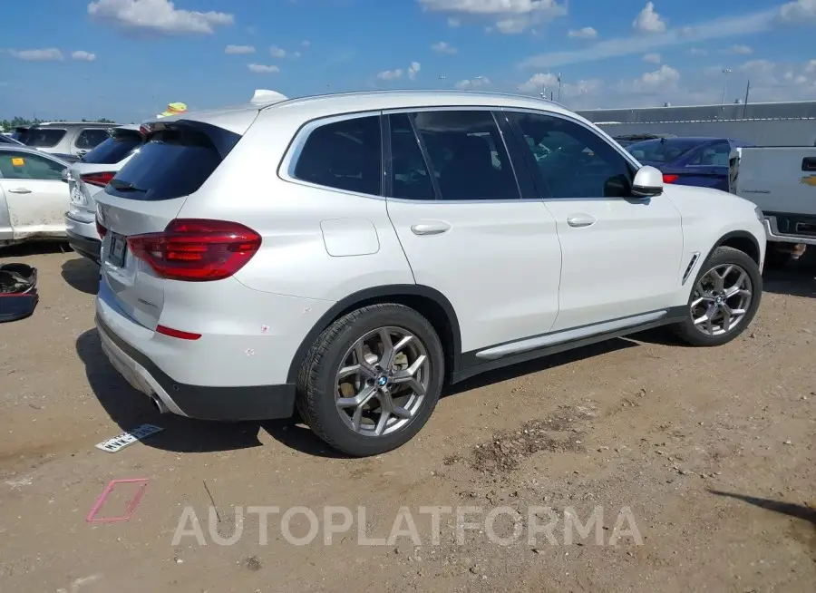 BMW X3 2020 vin 5UXTY3C02LLU72785 from auto auction Iaai