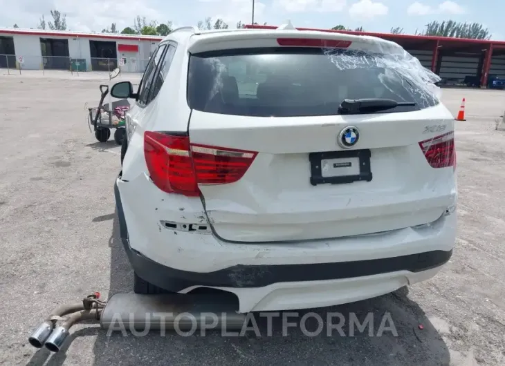 BMW X3 2017 vin 5UXWZ7C38H0X39030 from auto auction Iaai