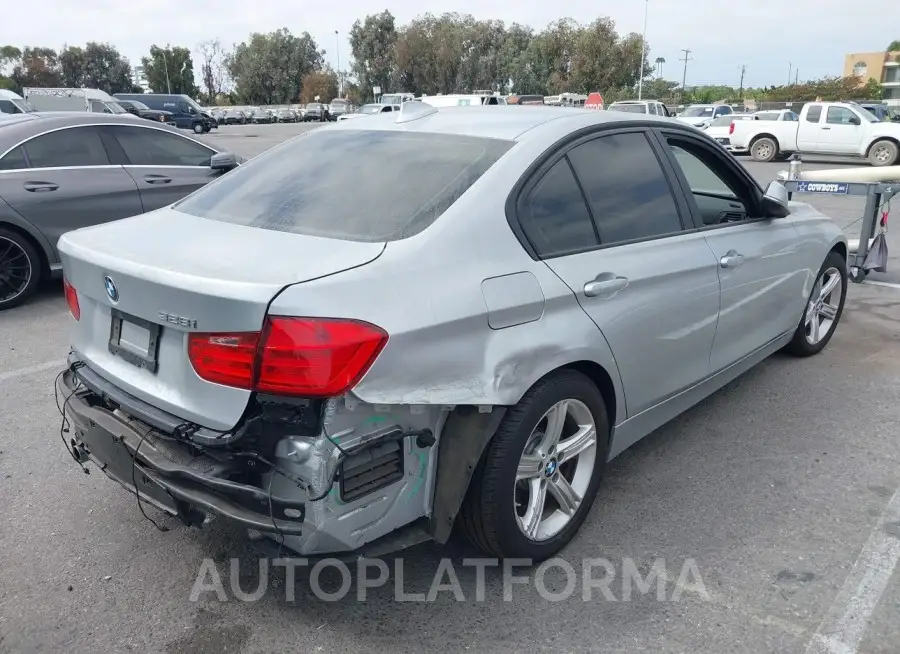 BMW 328I  2015 vin WBA3A5C52FF610550 from auto auction Iaai