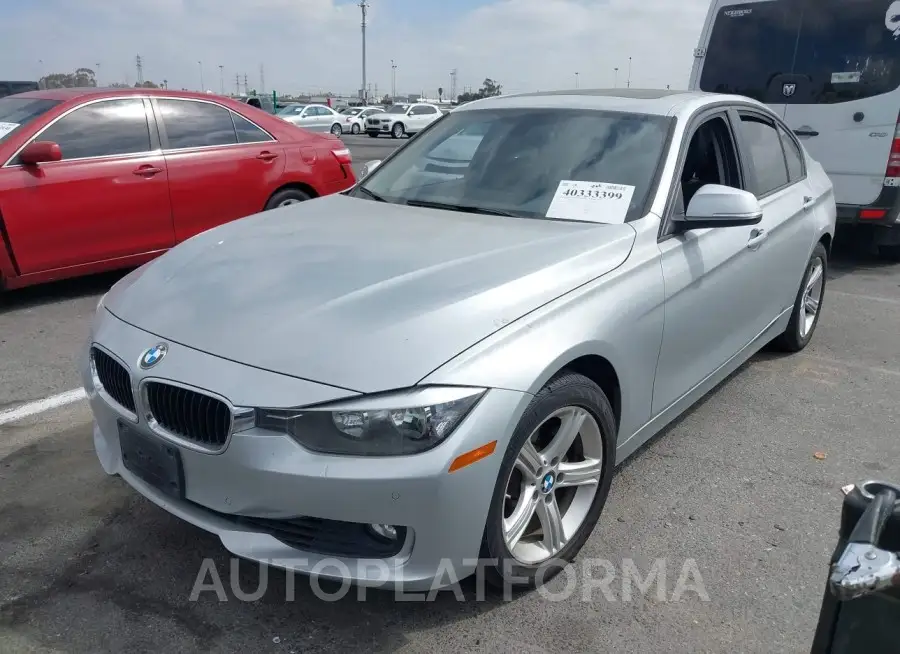 BMW 328I  2015 vin WBA3A5C52FF610550 from auto auction Iaai