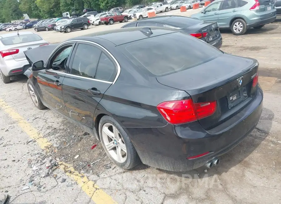 BMW 328I  2015 vin WBA3A5G50FNP34431 from auto auction Iaai