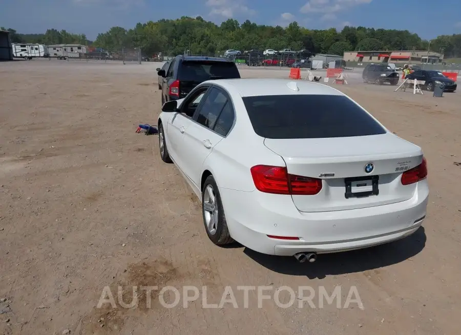 BMW 328I  2015 vin WBA3B5C53FP652975 from auto auction Iaai