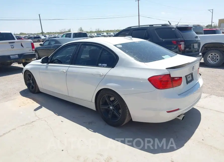 BMW 328I  2015 vin WBA3C1C54FP854181 from auto auction Iaai