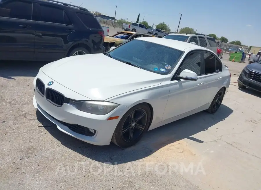 BMW 328I  2015 vin WBA3C1C54FP854181 from auto auction Iaai