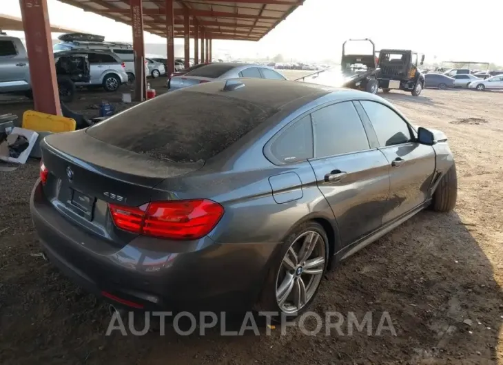 BMW 435I GRAN COUPE 2015 vin WBA4B1C51FD418462 from auto auction Iaai