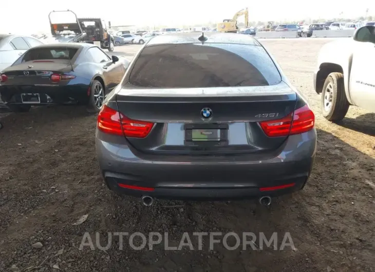 BMW 435I GRAN COUPE 2015 vin WBA4B1C51FD418462 from auto auction Iaai