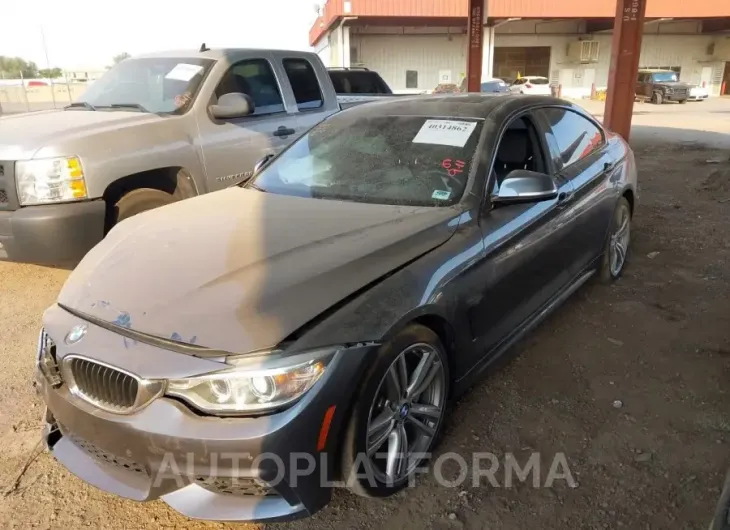 BMW 435I GRAN COUPE 2015 vin WBA4B1C51FD418462 from auto auction Iaai