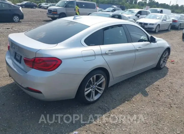 BMW 4 SERIES 2019 vin WBA4J3C57KBL08519 from auto auction Iaai