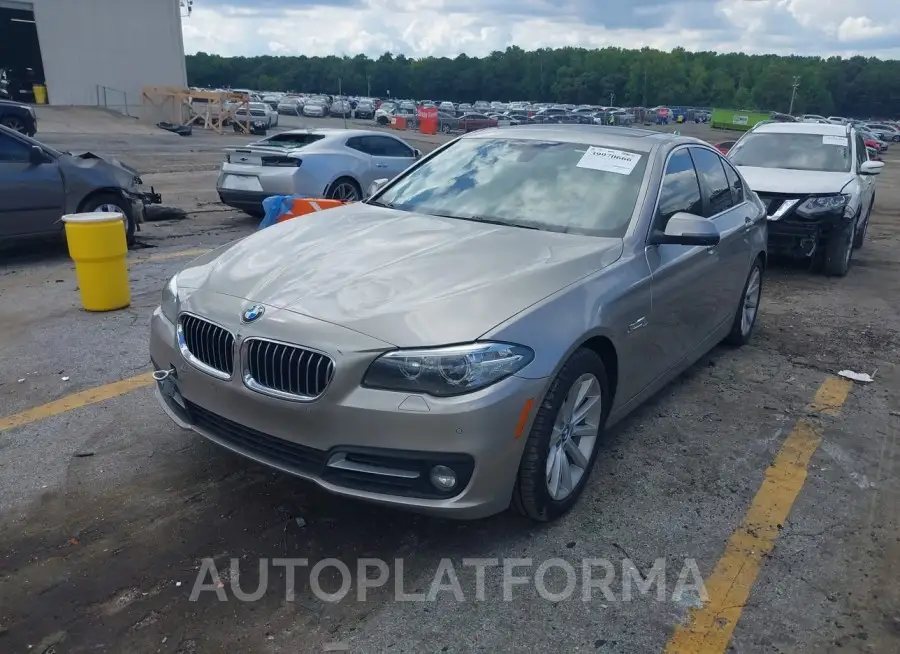 BMW 535I 2015 vin WBA5B1C53FD920295 from auto auction Iaai