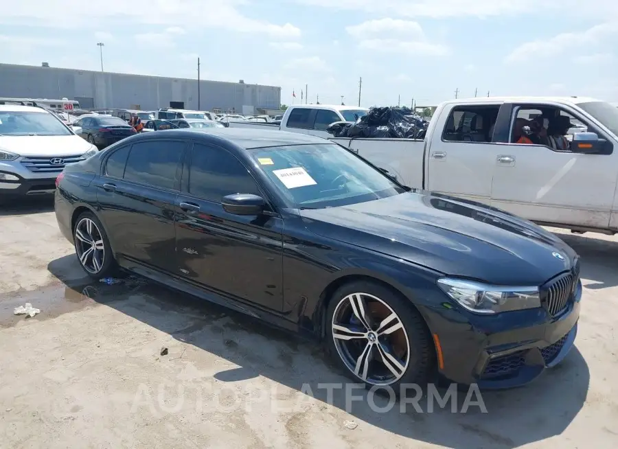 BMW 740I 2018 vin WBA7E2C53JG742126 from auto auction Iaai