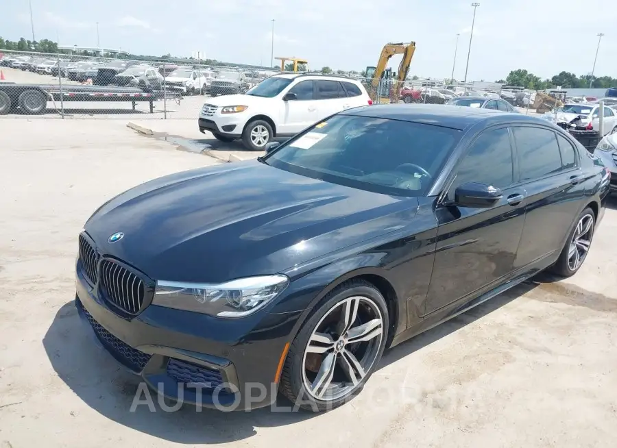 BMW 740I 2018 vin WBA7E2C53JG742126 from auto auction Iaai