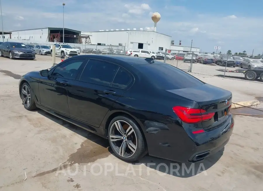 BMW 740I 2018 vin WBA7E2C53JG742126 from auto auction Iaai