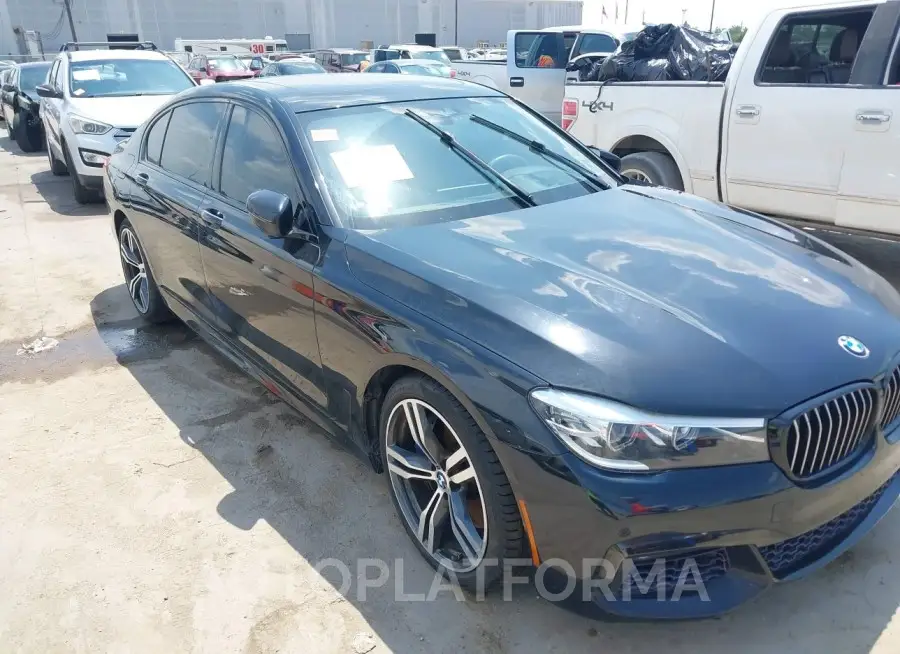 BMW 740I 2018 vin WBA7E2C53JG742126 from auto auction Iaai