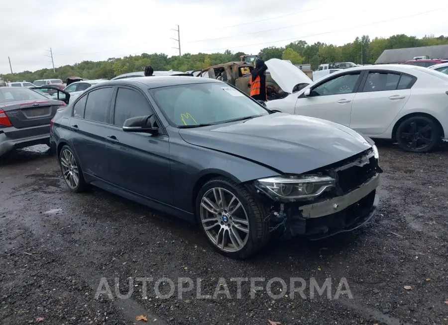 BMW 340I 2016 vin WBA8B3G51GNT92772 from auto auction Iaai