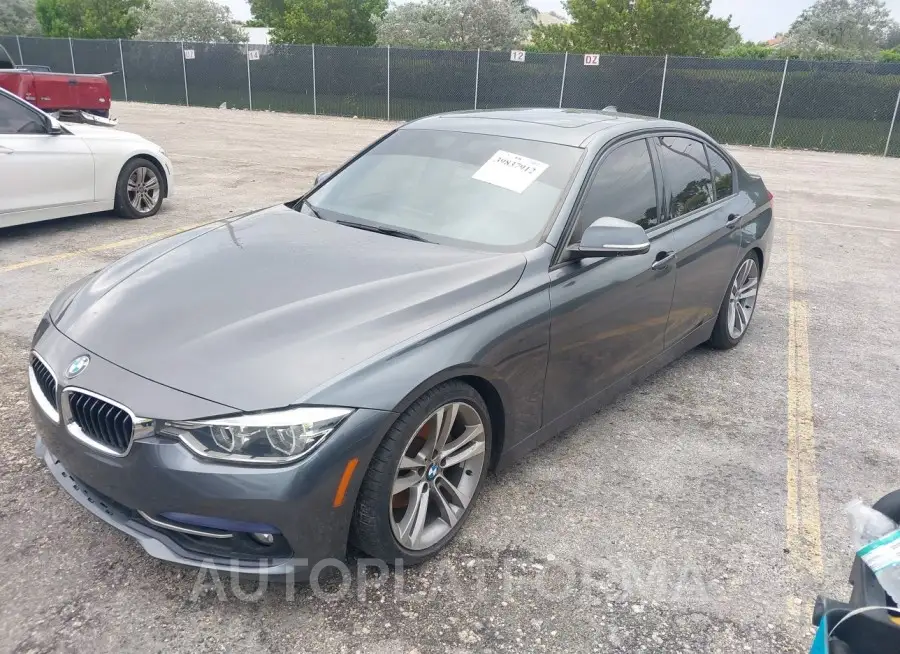 BMW 330I 2018 vin WBA8D9G54JNU68585 from auto auction Iaai