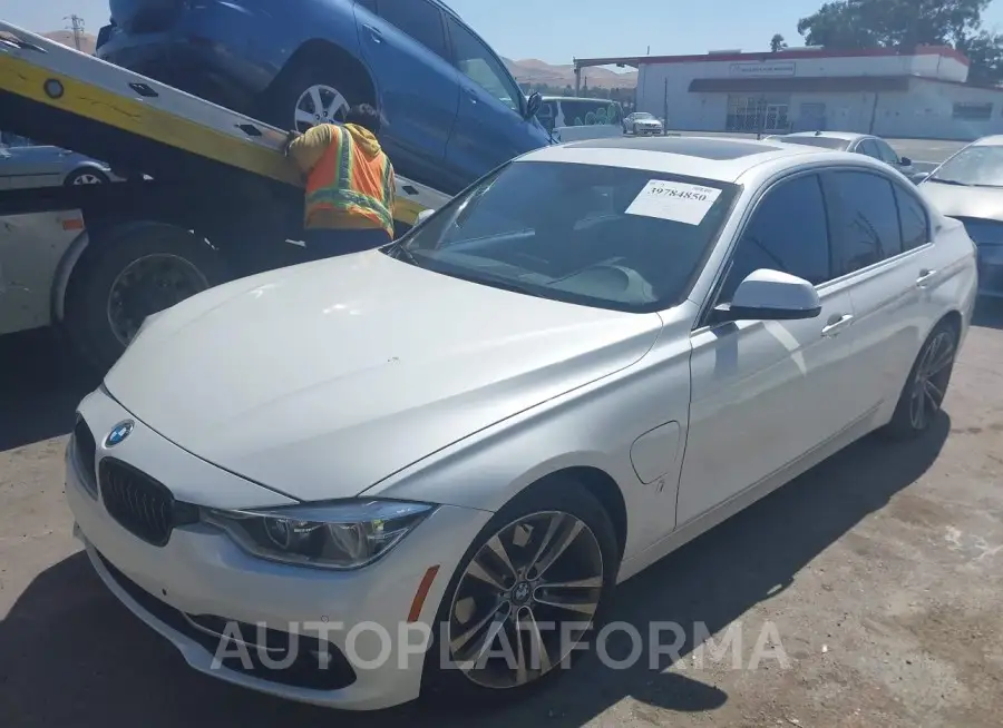 BMW 330E 2018 vin WBA8E1C52JA762918 from auto auction Iaai