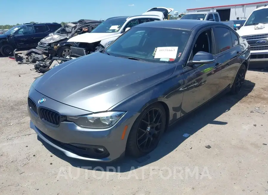 BMW 320I 2016 vin WBA8E5G52GNU20114 from auto auction Iaai