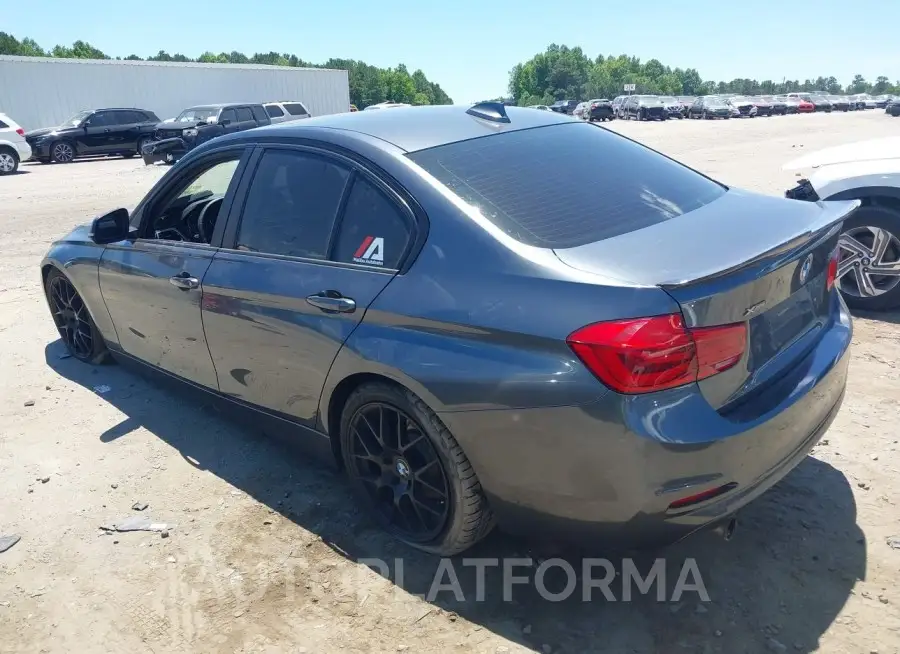 BMW 320I 2016 vin WBA8E5G52GNU20114 from auto auction Iaai