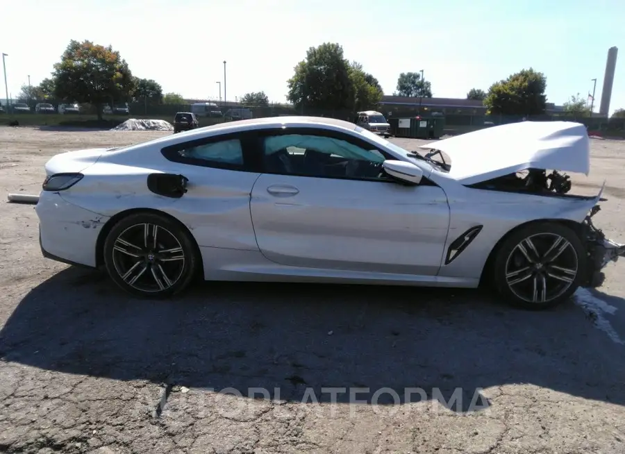 BMW 840 2022 vin WBAAE2C0XNCH19887 from auto auction Iaai