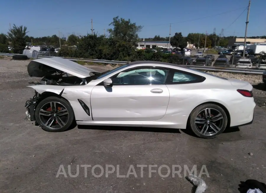 BMW 840 2022 vin WBAAE2C0XNCH19887 from auto auction Iaai