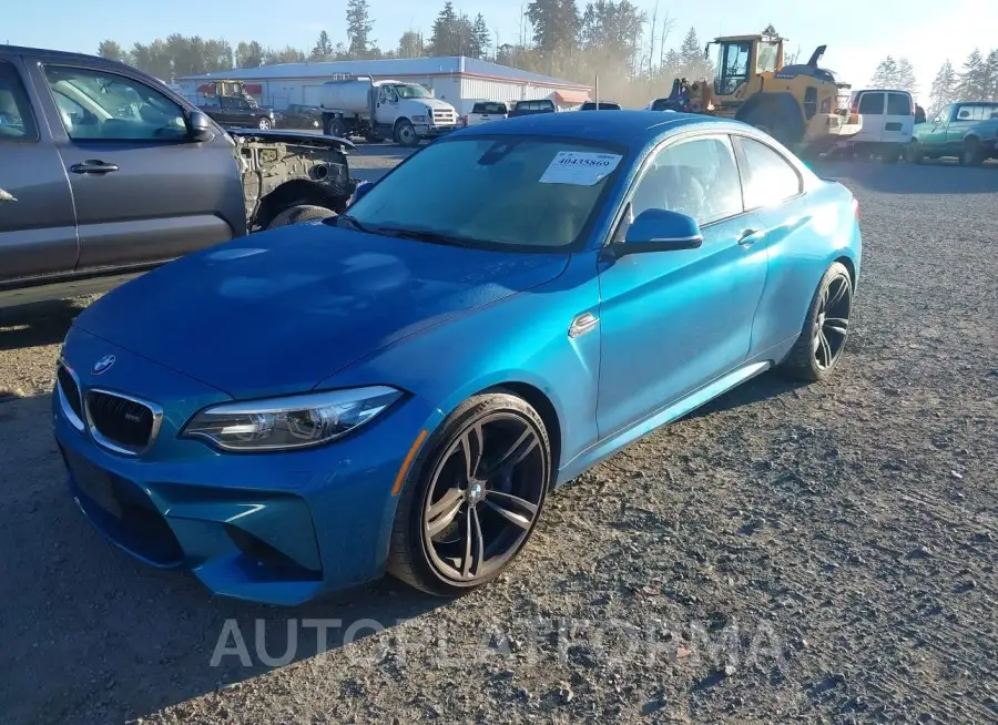 BMW M2 2018 vin WBS1J5C58JVD36906 from auto auction Iaai