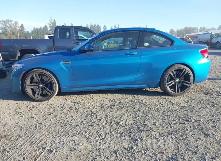 BMW M2 2018 vin WBS1J5C58JVD36906 from auto auction Iaai