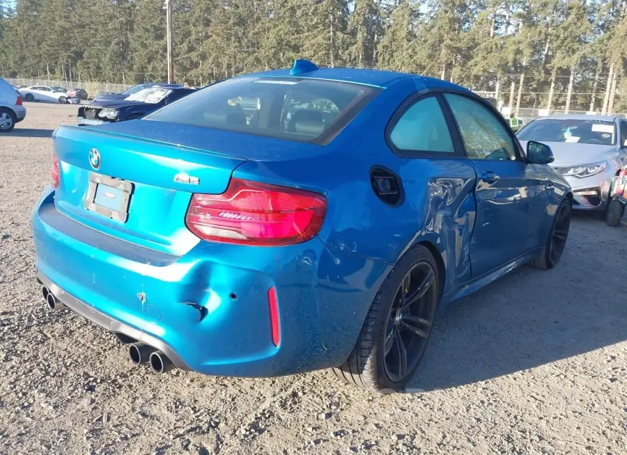 BMW M2 2018 vin WBS1J5C58JVD36906 from auto auction Iaai