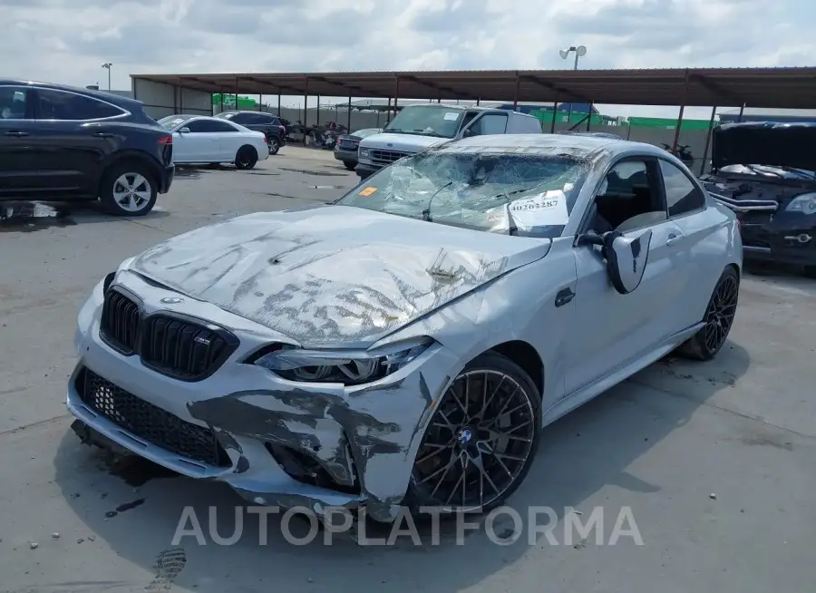 BMW M2 2020 vin WBS2U7C01L7E69588 from auto auction Iaai