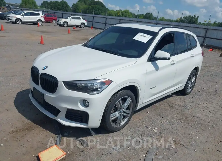 BMW X1 2018 vin WBXHT3C39J5L26050 from auto auction Iaai