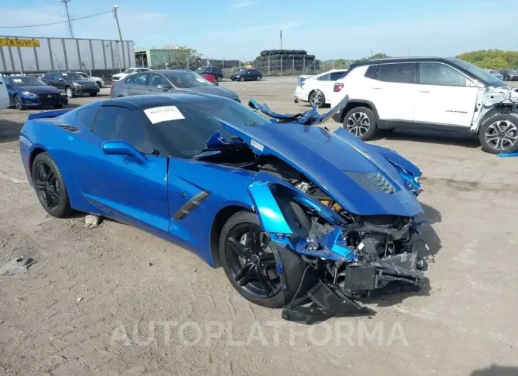 CHEVROLET CORVETTE 2016 vin 1G1YD2D74G5110548 from auto auction Iaai