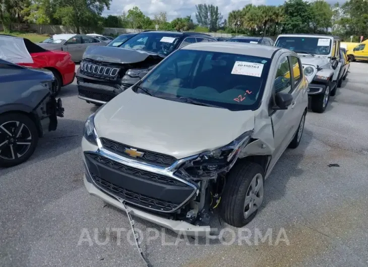 CHEVROLET SPARK 2020 vin KL8CB6SA0LC406663 from auto auction Iaai