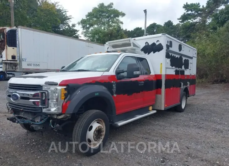 FORD F-550 CHASSIS 2017 vin 1FD0X5HT4HEB48945 from auto auction Iaai