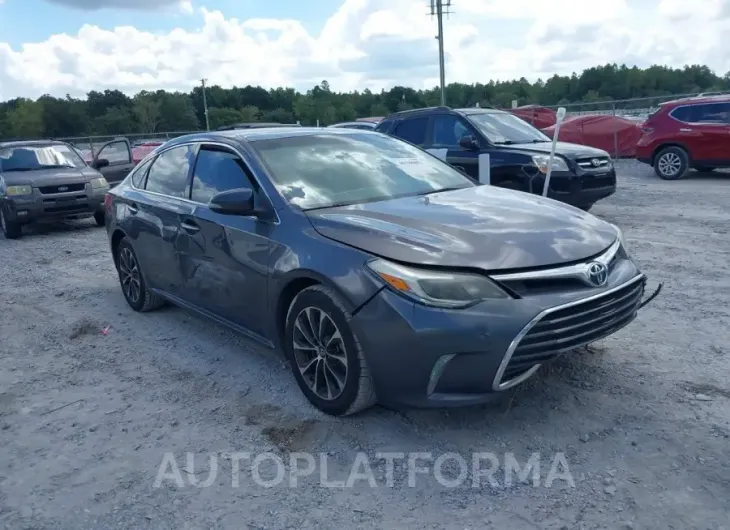 TOYOTA AVALON 2016 vin 4T1BK1EB3GU218032 from auto auction Iaai