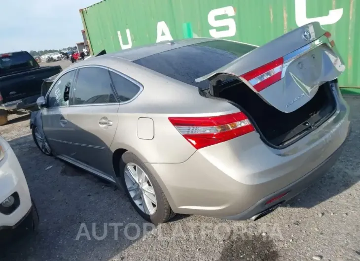 TOYOTA AVALON 2015 vin 4T1BK1EB9FU182281 from auto auction Iaai