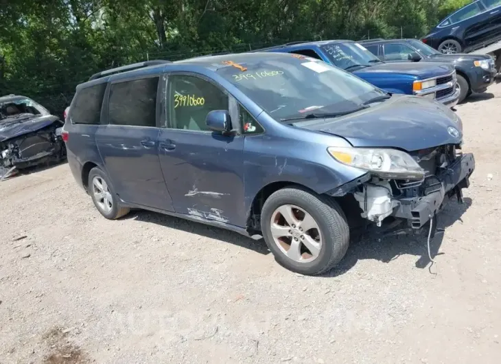 TOYOTA SIENNA 2015 vin 5TDKK3DC7FS596092 from auto auction Iaai