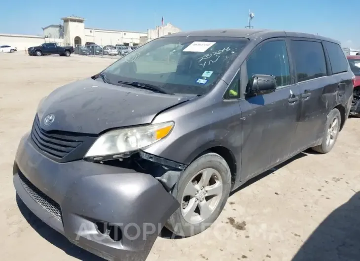 TOYOTA SIENNA 2017 vin 5TDZZ3DC9HS766725 from auto auction Iaai