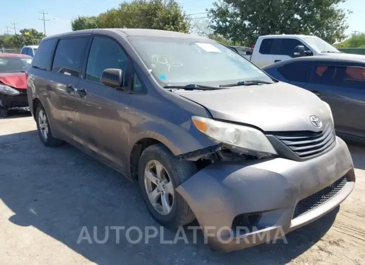 TOYOTA SIENNA 2017 vin 5TDZZ3DC9HS766725 from auto auction Iaai