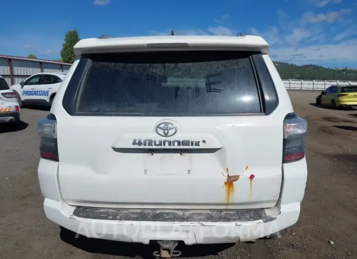 TOYOTA 4RUNNER 2016 vin JTEBU5JR2G5305564 from auto auction Iaai